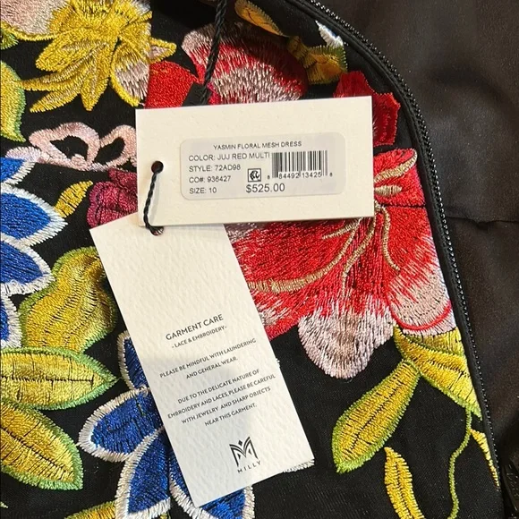 BNWT Milly Yasmin Floral Women’s Dress - Picture 5 of 5